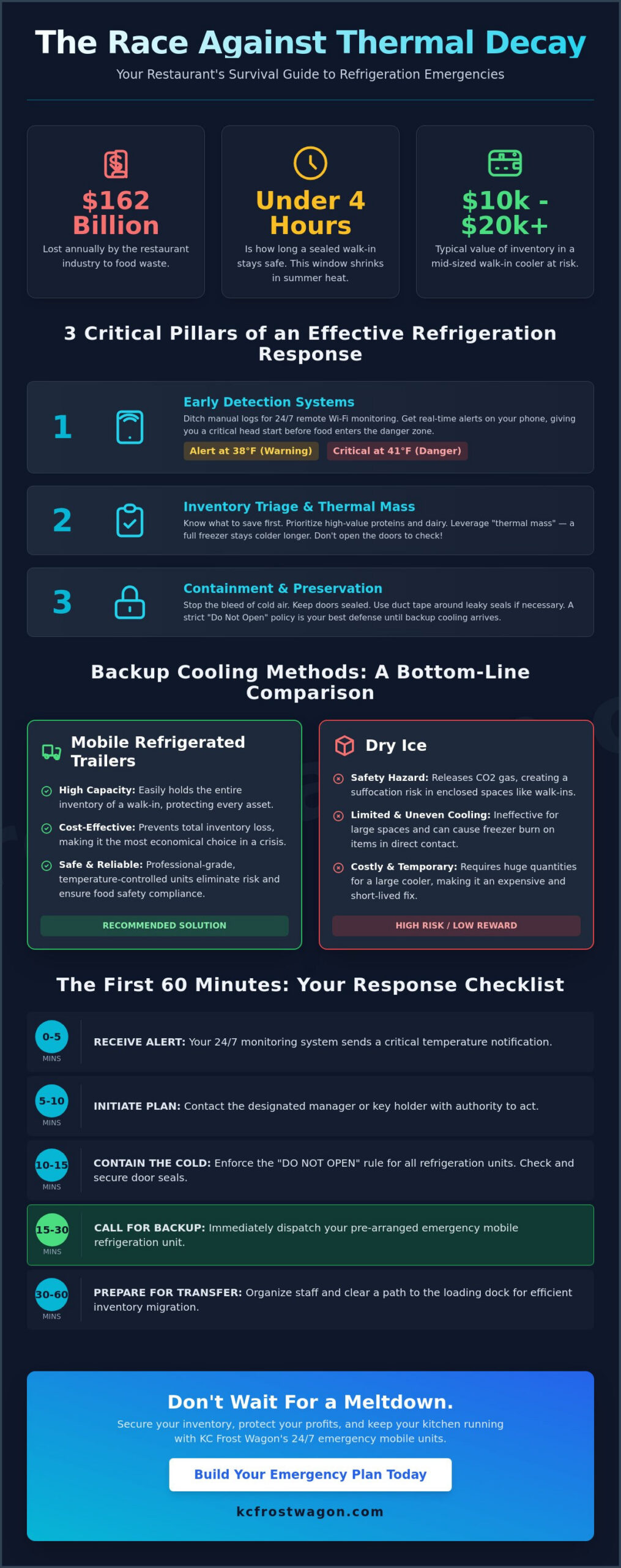 Restaurant Emergency Plan: How to Save Your Refrigeration Inventory in 2026