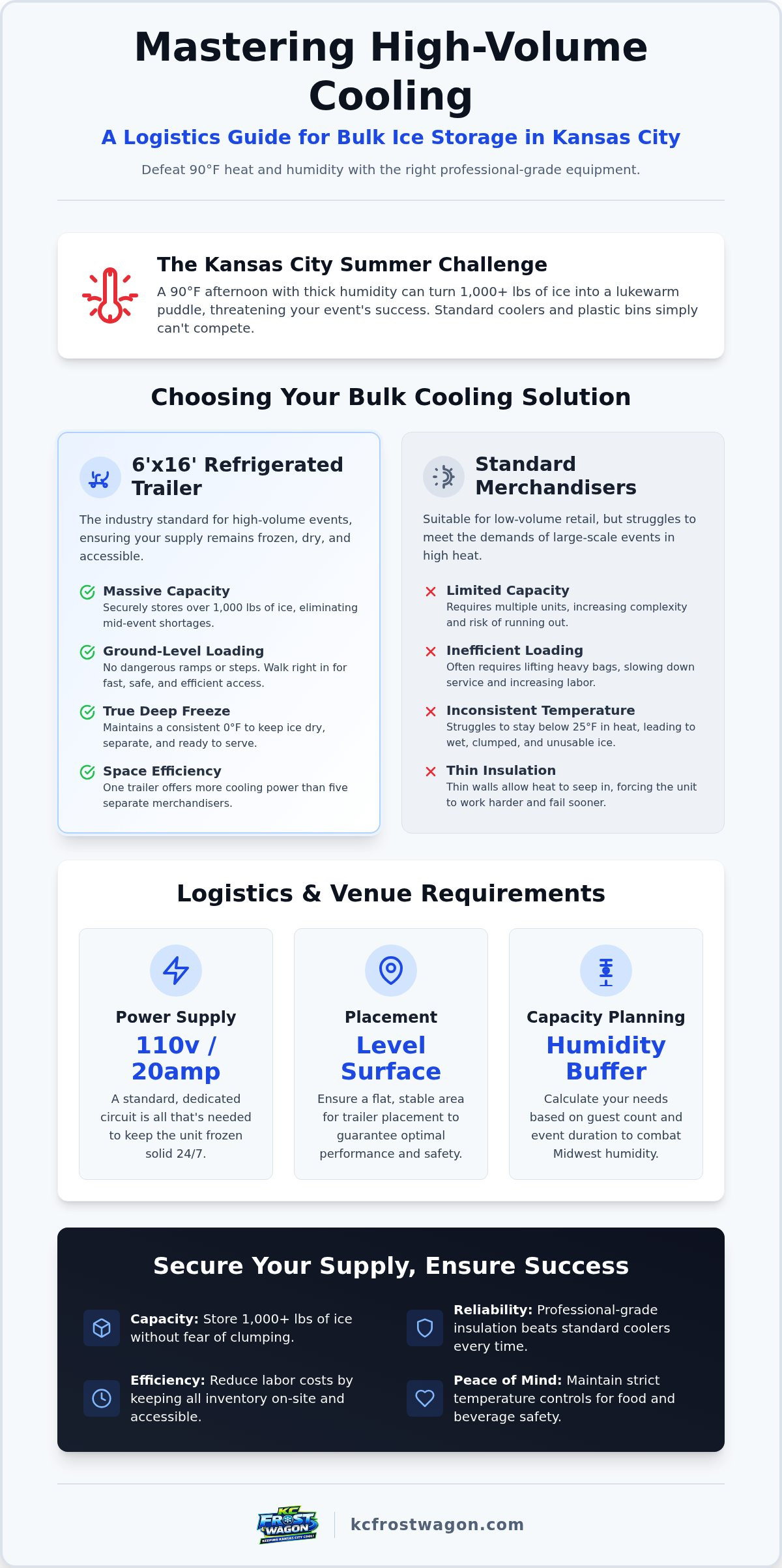Bulk Ice Storage Rental in Kansas City: The 2026 Logistics Guide